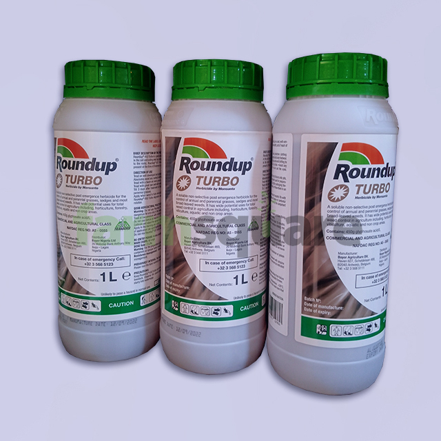 Roundup herbicide product packaging