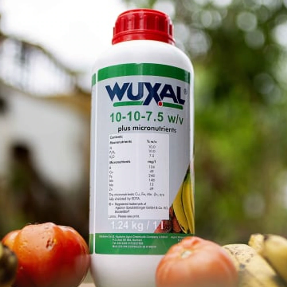 Wuxal foliar fertilizer bottle